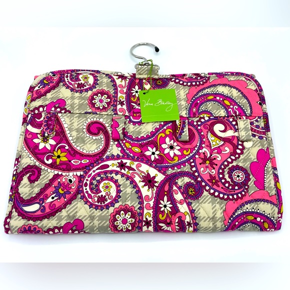 Vera Bradley Bags Vera Bradley Hanging Jewelry Organizer Keep It Up Paisley Meets Plaid Nwt